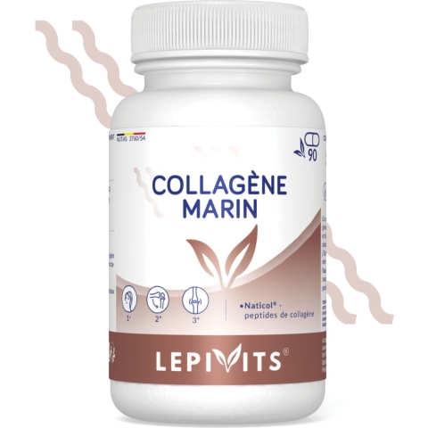 Lepivits Collagène Marin | 90 capsules