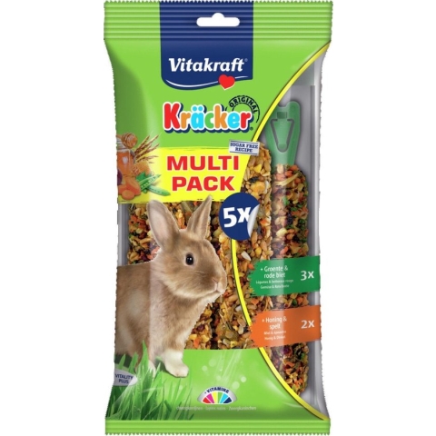 Vitakraft Kräcker Multipack konijn - 5 stuks