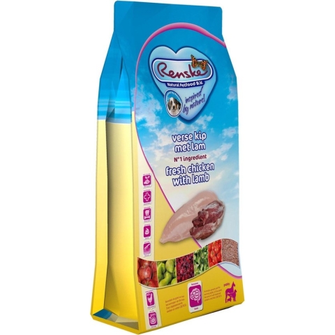 Renske - Super Premium Puppy Kip Lam Hondenvoer