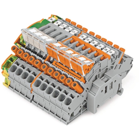 WAGO 2007-8873 Klemblok 112 mm Push-In-klem 1 stuk(s)