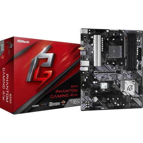 B550 Phantom Gaming 4/AC Moederbord