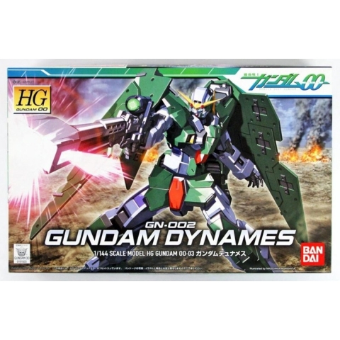 Gundam: High Grade - GN-002 Gundam Dynames 1:144 Model Kit Modelbouw