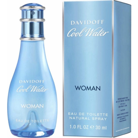 Cool Water Woman eau de toilette, 30 ml