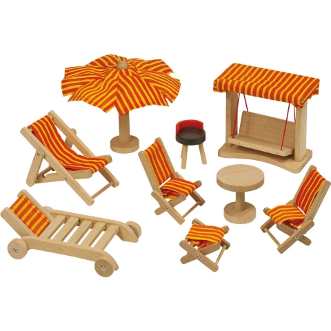 tuinset poppenhuis