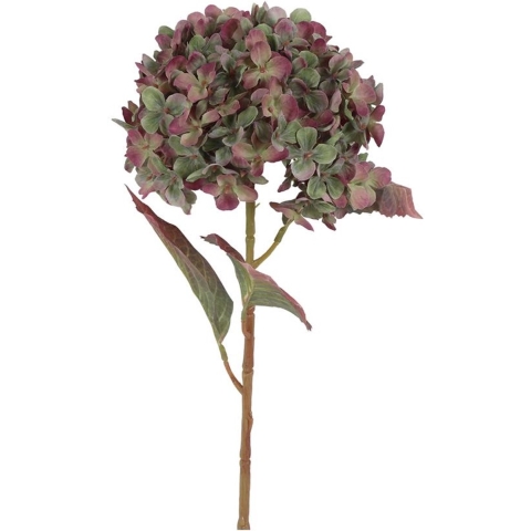 Kunstbloem paniculata hydrangea L groen