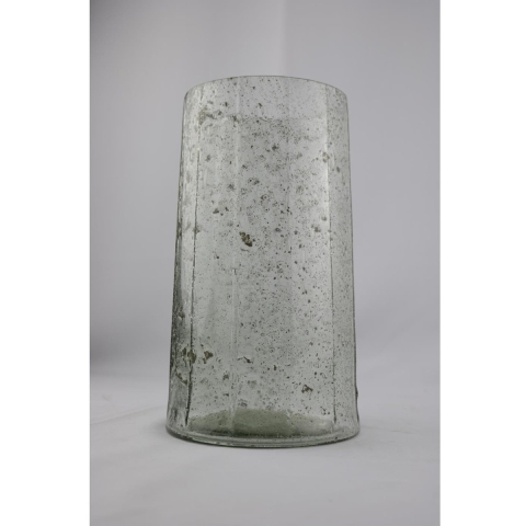 Vaas bubbel glas 16x16x27cm