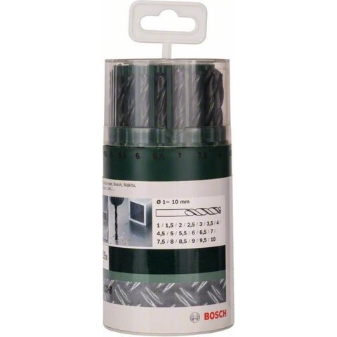 Bosch Accessoires Metaalboor HSS-R Set Boorpunt | 19-delig - 2609255033