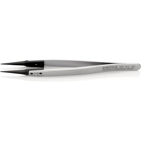 Knipex Pincet Met Verwisselbare Punten ESD | 130 mm Lengte - 92 81 02