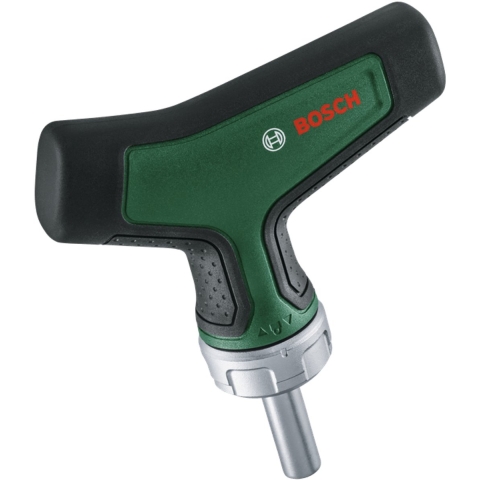 Bosch Groen T-handle ratchet screwdriver (T-greep ratel/bitschroevendraaier) - 1600A02Z9S