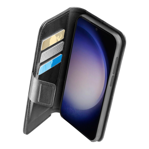 Cellularline Book Agenda Case Voor Samsung Galaxy S24 Zwart