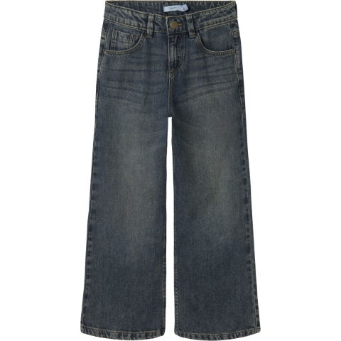 Name It Jeans - NkfRose - Vintage Dark Blue Denim - Name It - 7 jaar (122) - Jeans