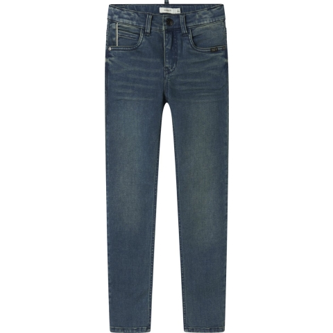Name It Jeans - Noos - NkmTheo - Vintage Dark Blue Denim - Name It - 10 jaar (140) - Jeans
