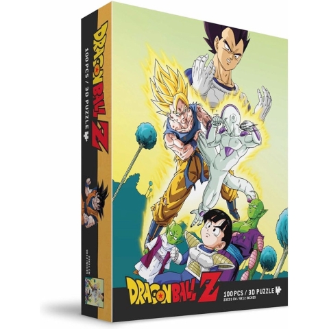 Dragon Ball Z Jigsaw Puzzle with 3D-Effect Namek Battle (100 pieces)
