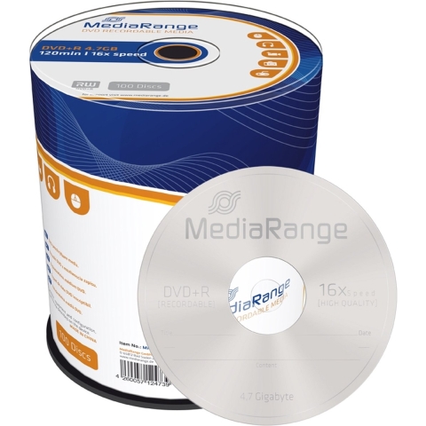 DVD+R 4,7 GB Blanco dvd's