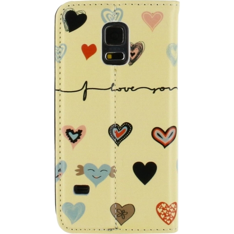 Magnet Book Stand Case Samsung Galaxy S5 mini Sleeve