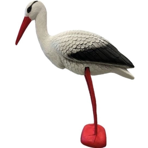 Deco vogel ooievaar - Superfish