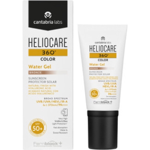 Heliocare 360° Color Water Gel Sunscreen SPF50+ Bronze | 50 ml