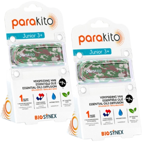 Parakito Anti-Muggenarmband Junior 3+ Camouflage | 1 stuk