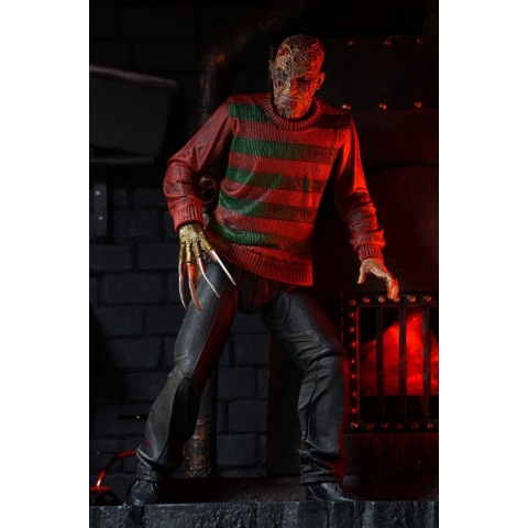 30th Anniversary A Nightmare on Elm Street - Ultimate Freddy, 18cm Speelfiguur