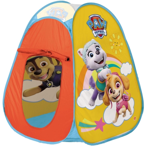 Pop-up tent paw patrol