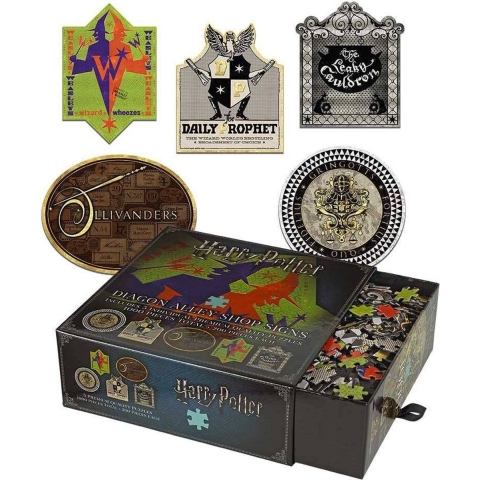 Harry Potter: Diagon Alley Shop Signs Puzzle Puzzel