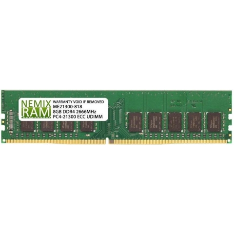 8 GB ECC DDR4-2666 Werkgeheugen
