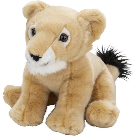 Pluche leeuwin knuffel - 22 cm - Leeuwinen Knuffeldieren -