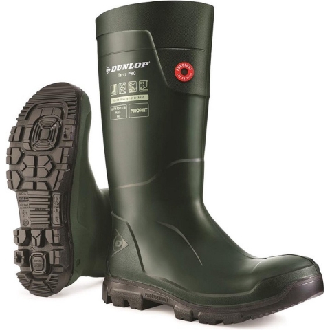 Dunlop LJ2KL01 TerraPro Laars S5 | Groen | Maat 39 - 8713197056560