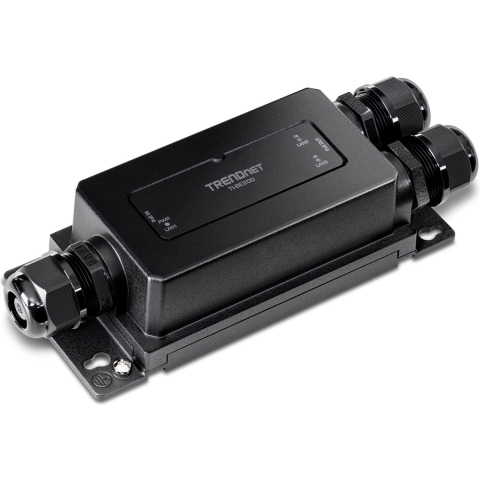 TRENDnet TI-BE200 Outdoor PoE++ Extender, 2-poorts industrieel gigabit