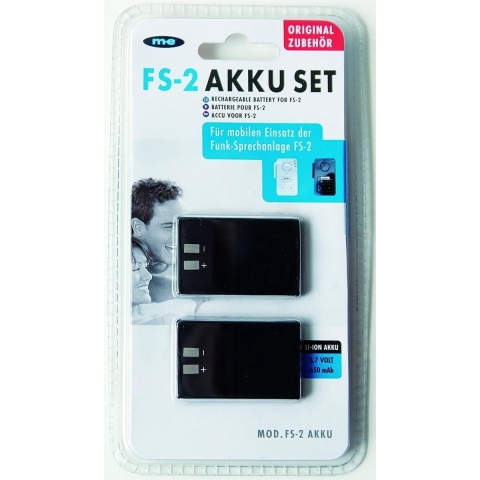m-e modern-electronics FS-2 Accupack voor Intercom