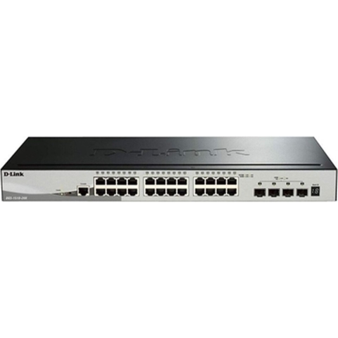 D-Link DGS-1510-28X/E Netwerk switch RJ45/SFP+ 24 + 4 poorten 128 Gbit/s