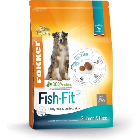 Fokker Dog Fish-Fit Zalm - Hondenvoer - 2.5 kg