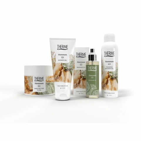 3x Therme Shower Gel Hammam 200 ml