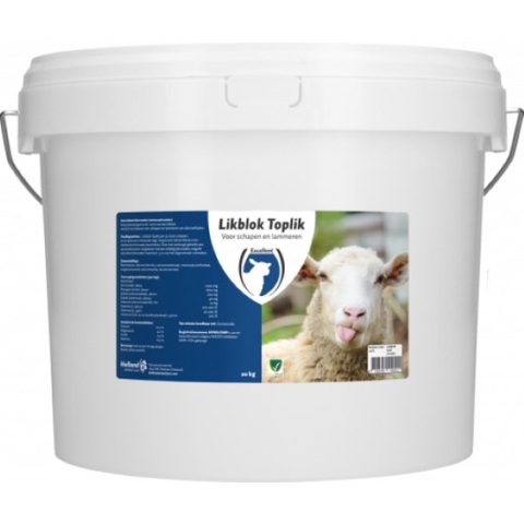 Excellent Likblok - 20 Kg - Toplik - Goldlik - Schaap en lam - Mineraalvoer - goed voor de darmen