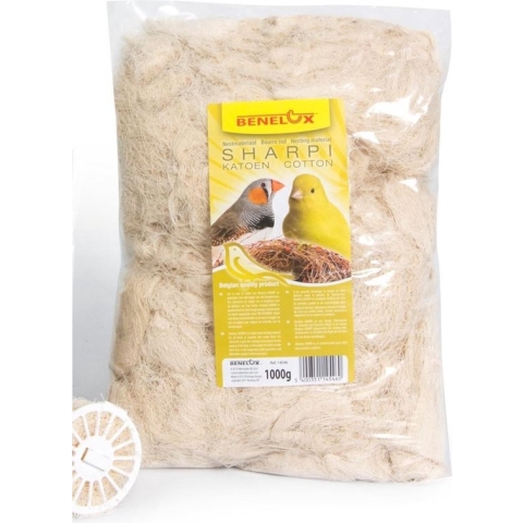Nestmateriaal sharpi katoen 1 kg