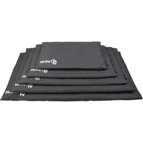 District 70 LODGE Benchkussen - Waterafstotend & Afwasbaar All Season Materiaal en Fleece - Kleur: Donkergrijs, Maat: XXL - 122 x 76 x 6 cm