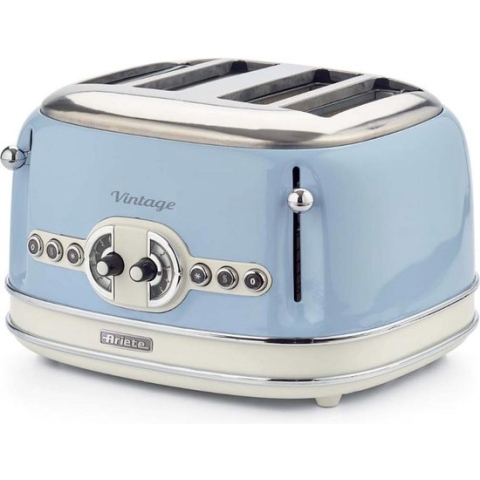 Ariete - Broodrooster - 4 Sneden - Blauw - Retro