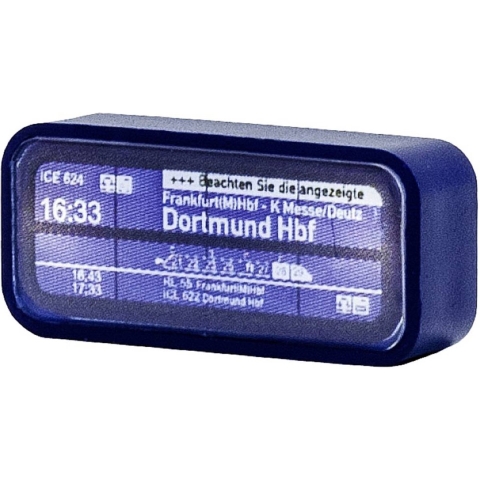 Viessmann Modelltechnik 1398 H0 digitaal bestemmingsbord met LED-verlichting Kant-en-klare module