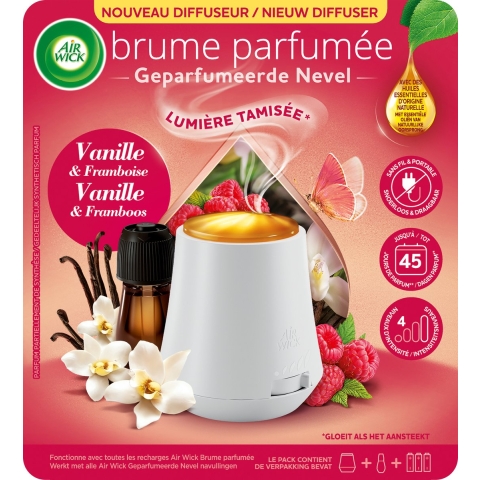 Air Wick Essential Mist Automatische Luchtverfrisser Starter Kit Vanilla&Raspberry