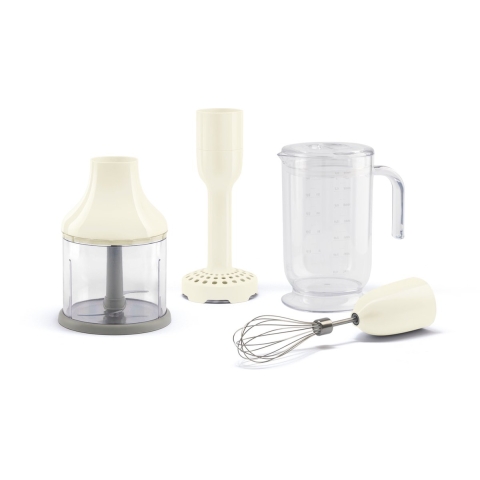 SMEG HBAC01CR Staafmixer accessoire set - Crème - Jaren'50 stijl,