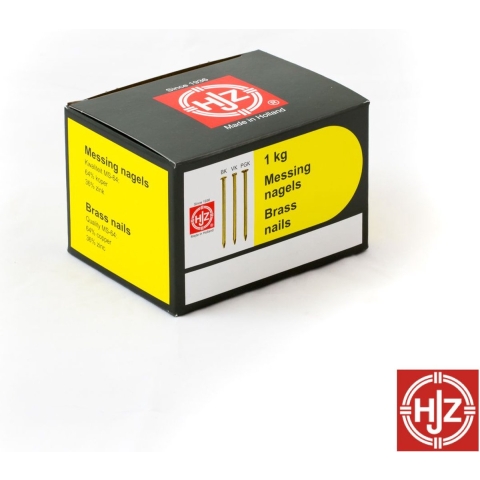 Hoenderdaal Draadnagel Messing Bombekop 1.2X20 | 1 kg - 8003.20.04310
