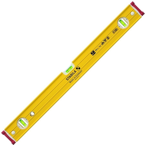 Stabila Waterpas,96-2 afn.Kappen2V1H libel 60cm - 15226