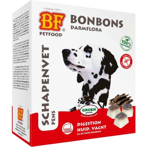 BF Petfood Schapenvet Bonbons Pens 40 stuks