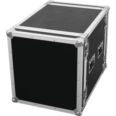 Roadinger PR-2ST 19 inch rack 12 HE Hout Incl. greep