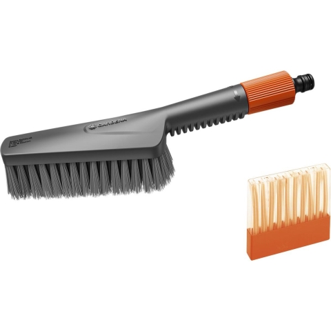 Cleansystem schoonmaakset met handborstel S Soft, zeepstaafjes Wasborstel