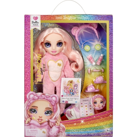 Rainbow High Junior High Pyjamaparty-modepop - Bella Pop