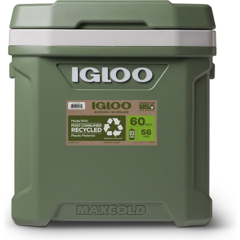 Ecocool Latitude 60 Roller Koelbox - Groen