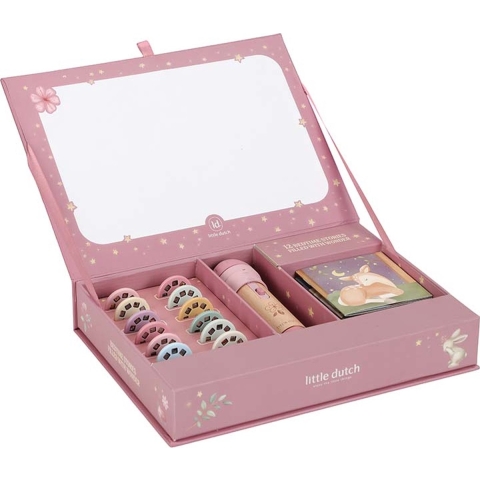 Zaklamp Little Dutch Verhalenprojector Roze