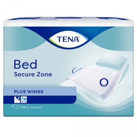 Tena Bed Plus Wings 180 x 80 cm | 20 stuks