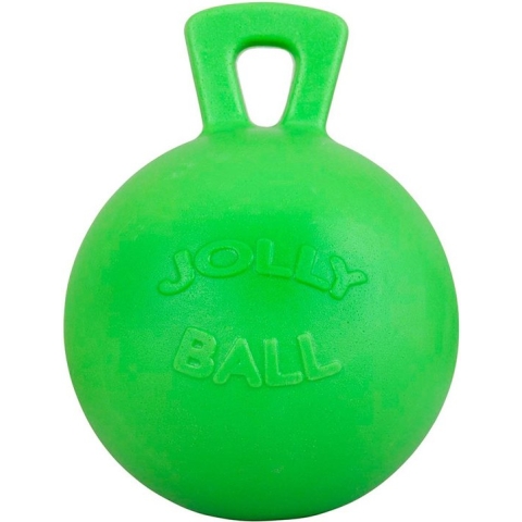 Jolly Pets Jolly Ball – Ø 25 cm - Paarden speelbal met appelgeur - Ter vermaak in de stal en in het weiland - Bijtbestendig - Groen